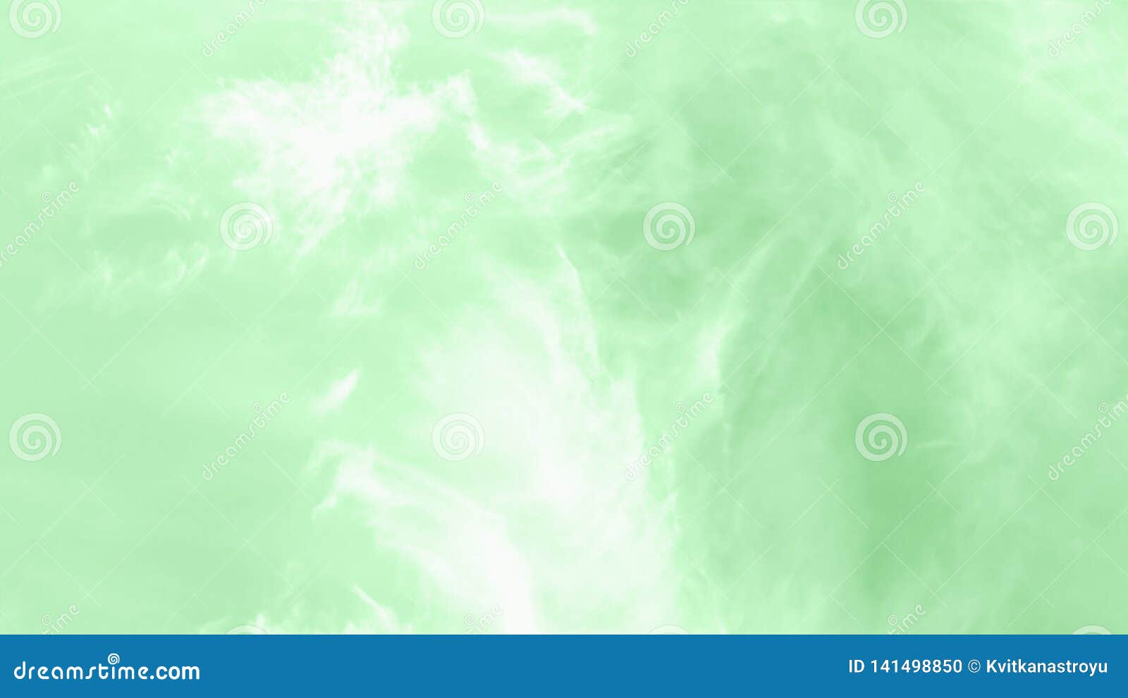 green mint sky with cirro cumulus clouds. looks like a marble texture. 16:9
