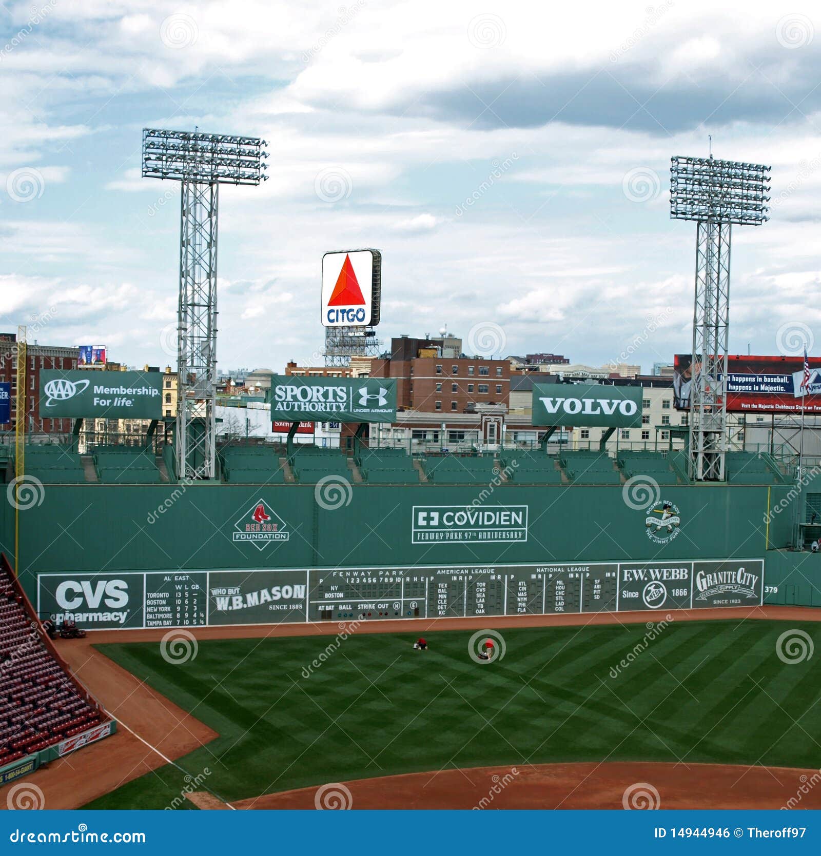 The Green Monster editorial photo. Image of monster, field 14944946