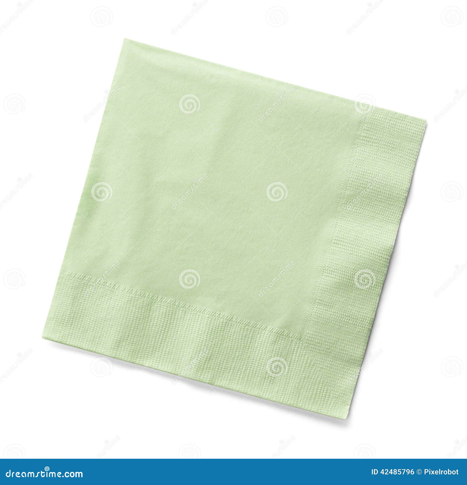 Green Napkin stock photo. Image of drink, napkin, shape 42485796