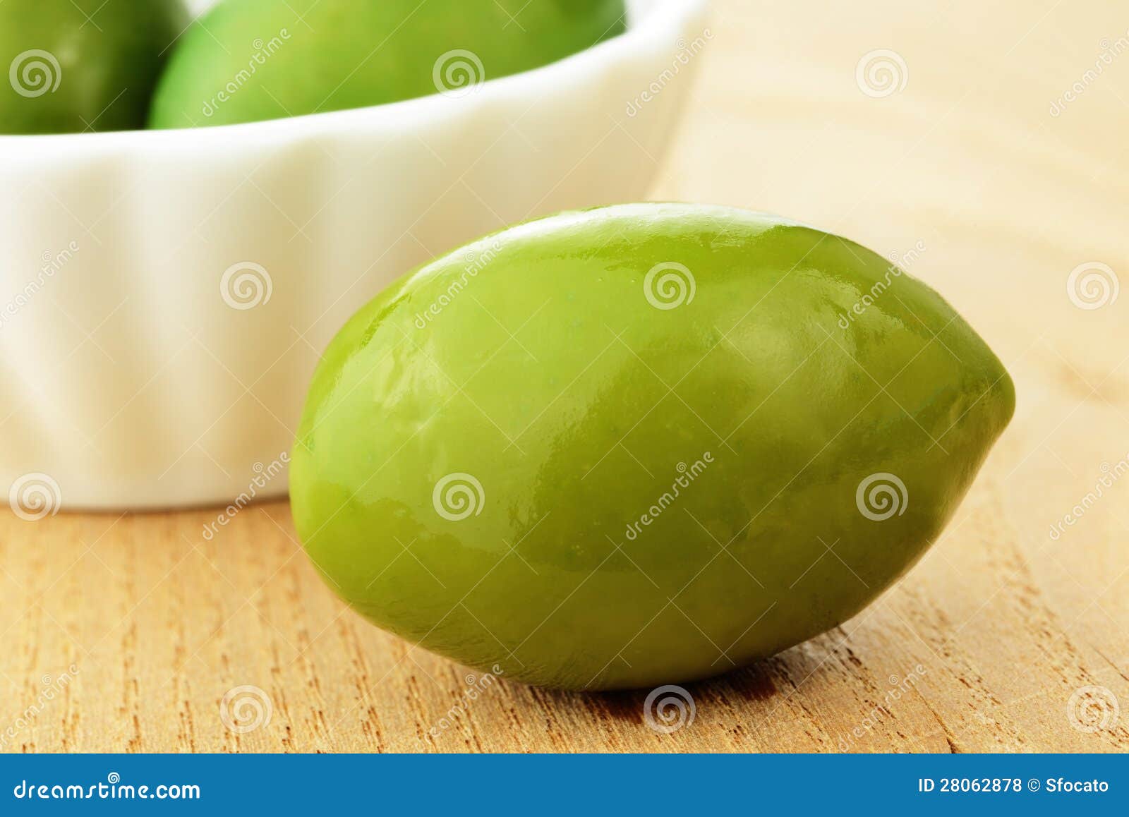 Green Olive Typical of Cerignola, Italy Stock Photo Image of italian