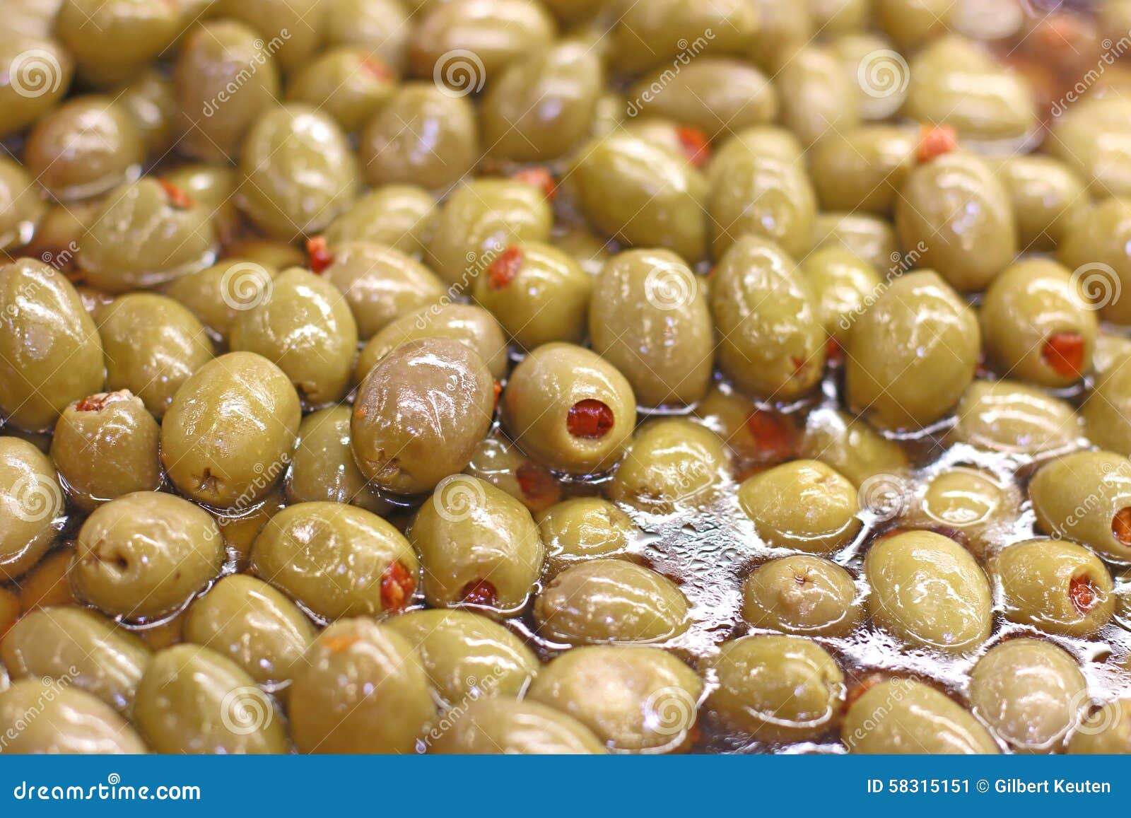 Green olives stock image. Image of tasty, healthy, green 58315151
