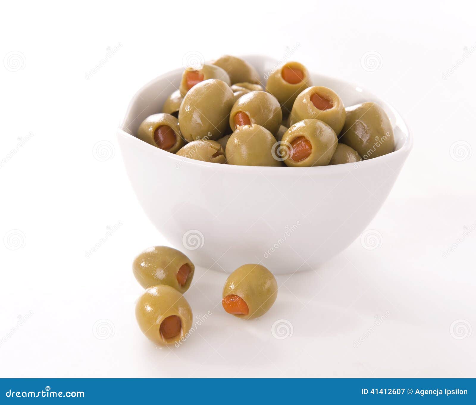 Green olives stock image. Image of leaf, fresh, stuff 41412607