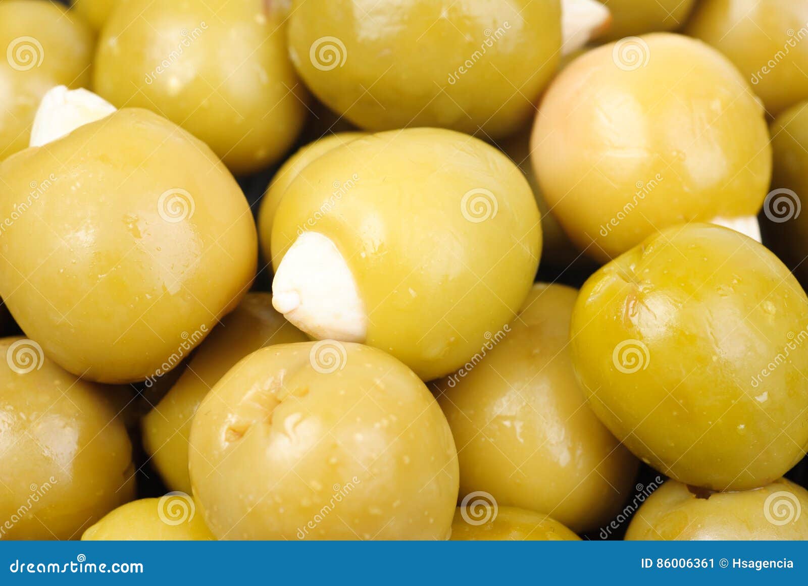Green Olives Stuffed with Almonds Stock Image Image of ingredient, cooking 86006361