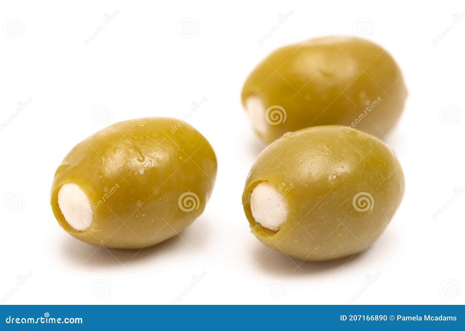 Green Olives Stuffed with Cheese on a White Background Stock Photo Image of gourmet, olive