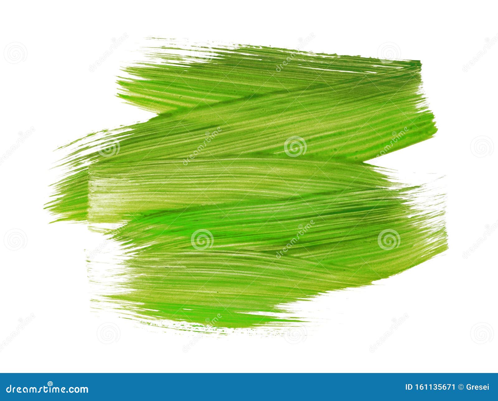 Green paint brush texture stock image. Image of colour 161135671