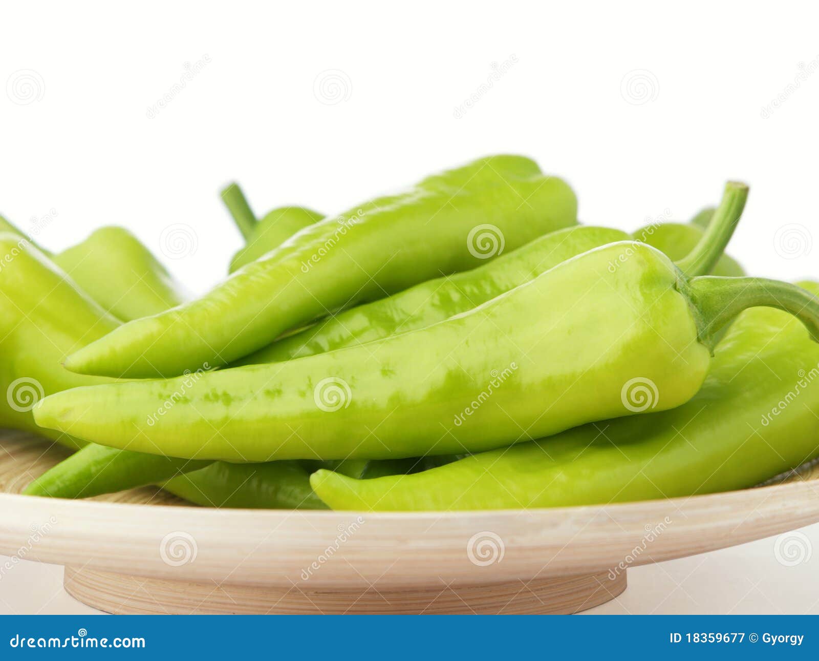 Green Paprika stock image. Image of horizontal, color 18359677
