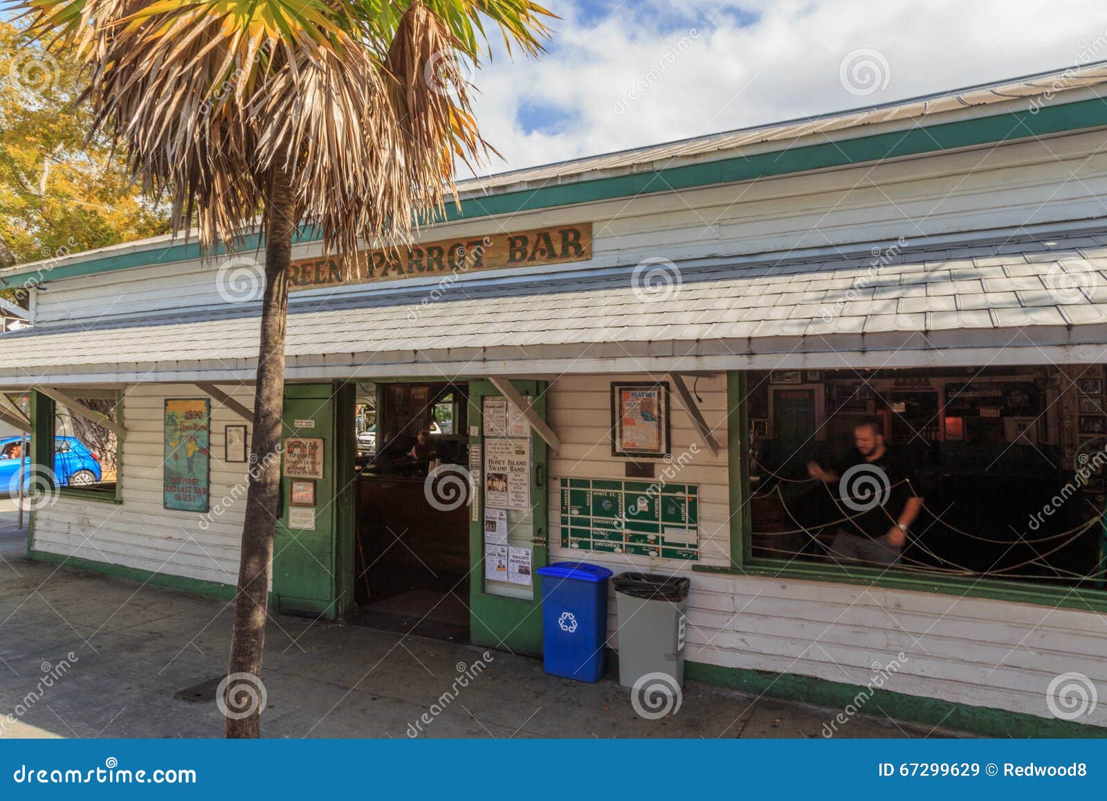 Green Parrot Bar in Key West, Florida, USA Editorial Stock Image