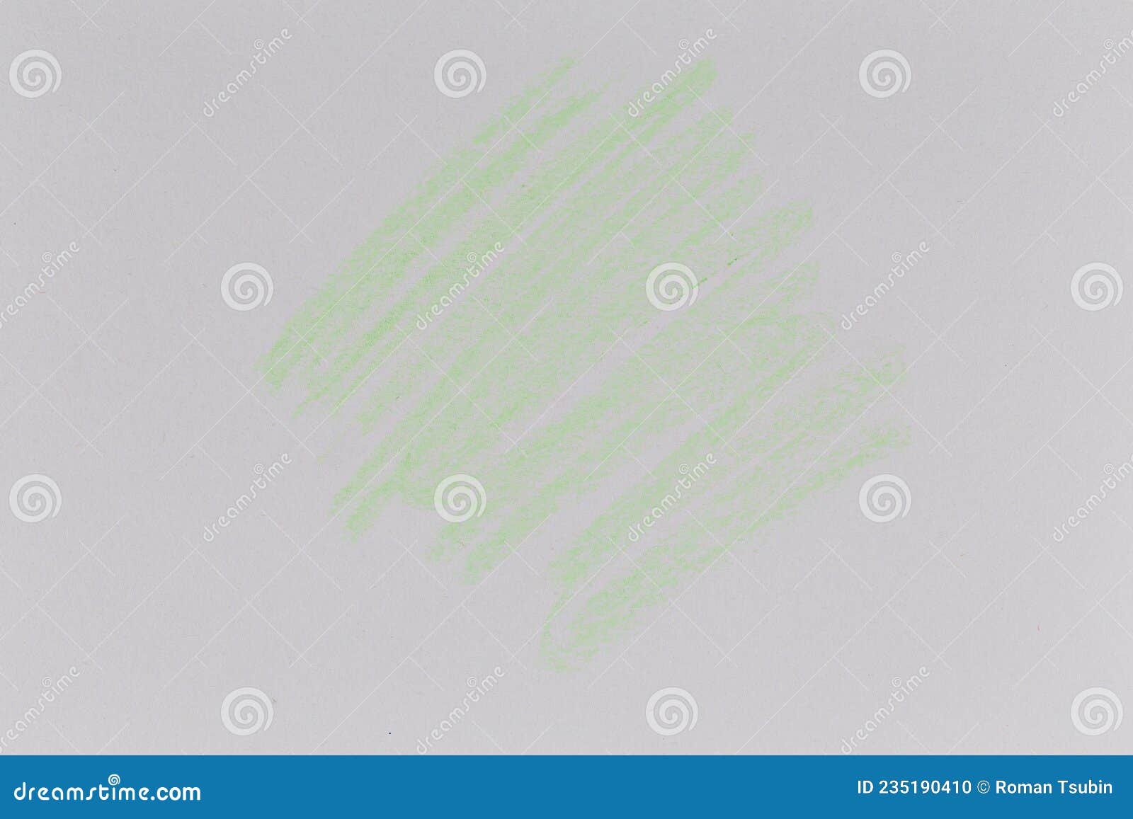 Green Pastel Drawing Paper Crayons Background Texture Stock Photo