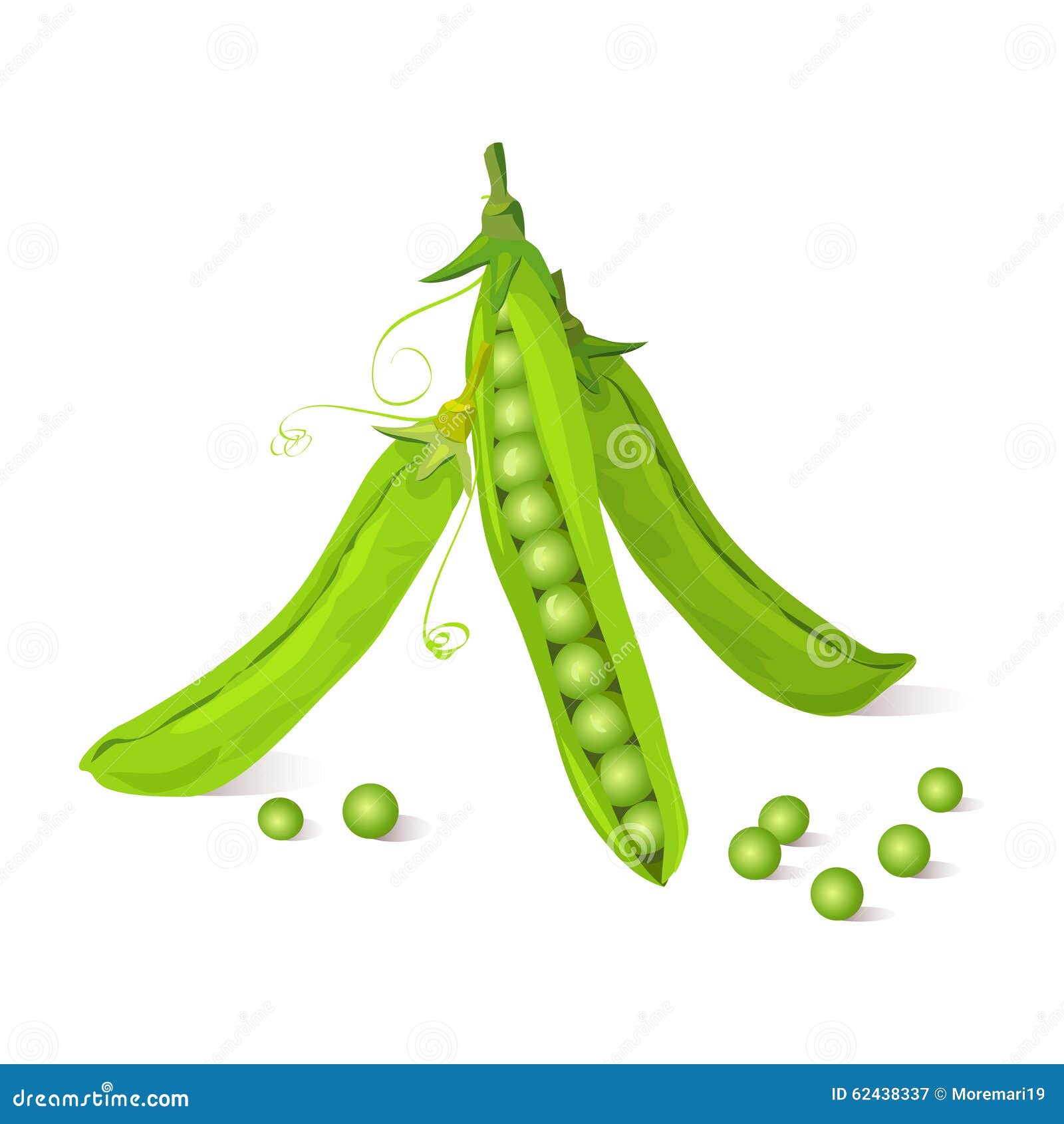 green pea pods