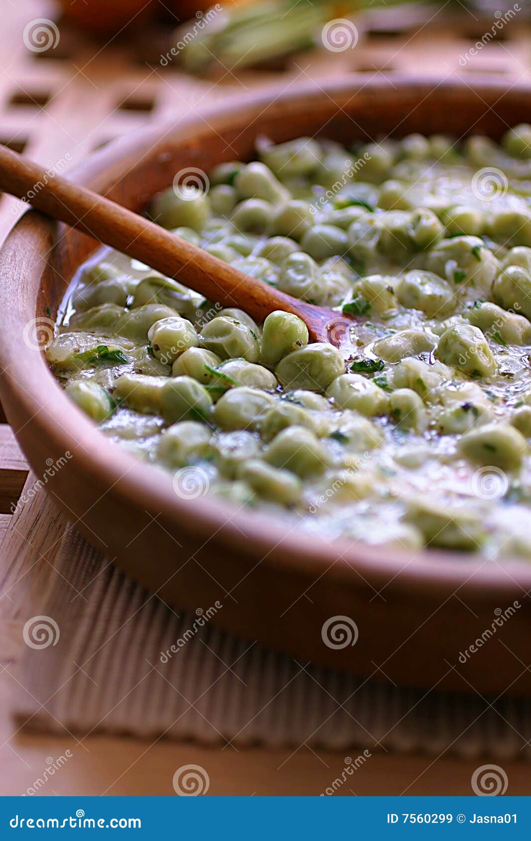 Green pea stew stock image. Image of stew, veggie, spicy 7560299