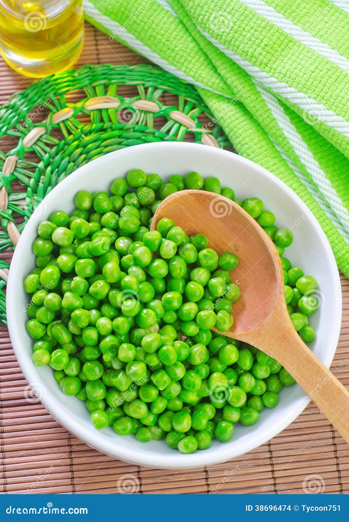 Green peas stock photo. Image of food, ceramic, grocery - 38696474