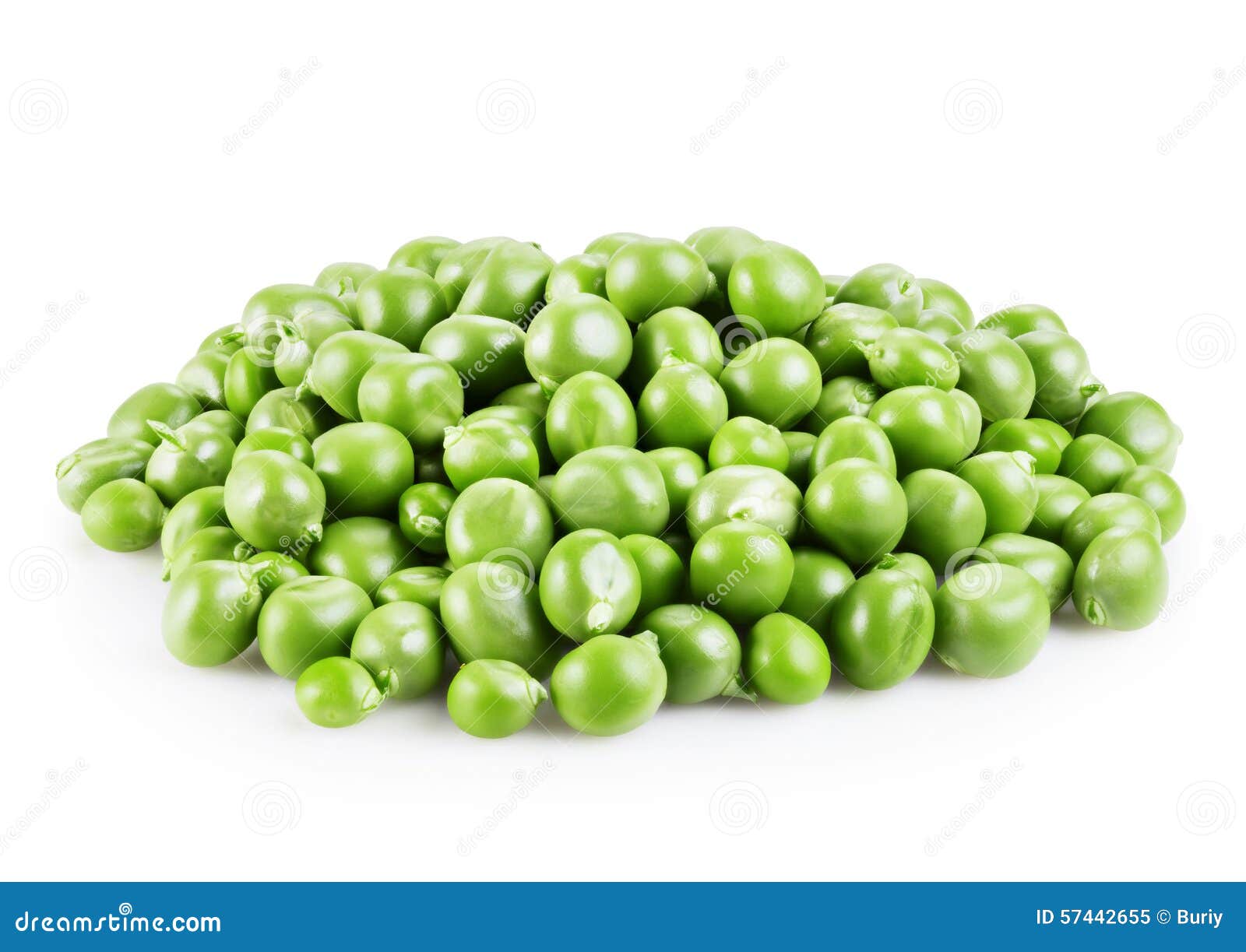 Green peas stock image. Image of natural, isolated, organic 57442655