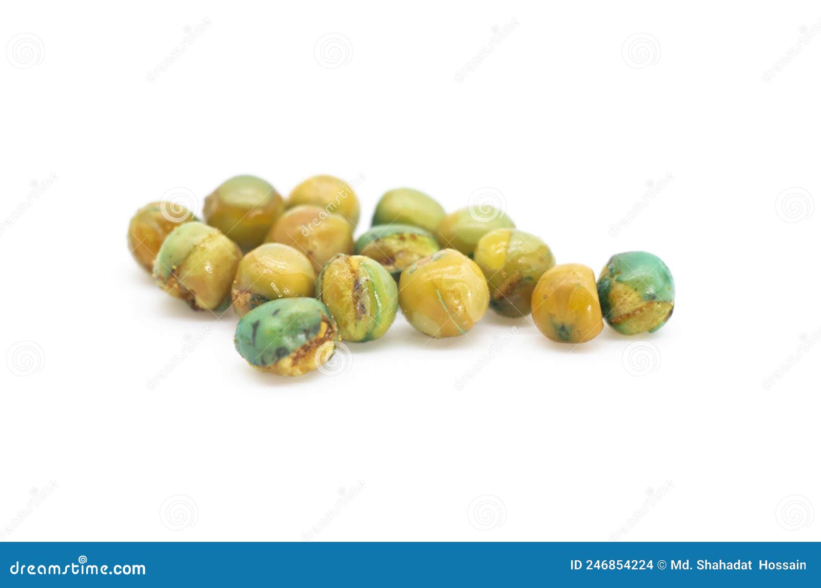 Green Peas Roasted Isolated on White Background Stock Photo Image of