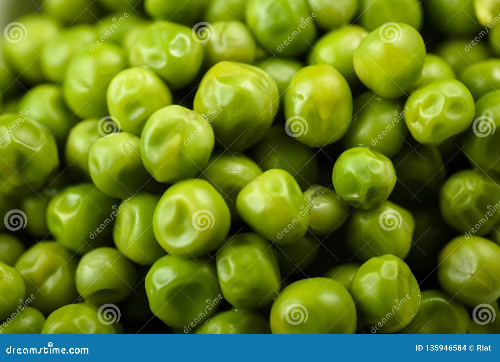 Green Peas are a Source of Many Vitamins Stock Photo Image of closeup