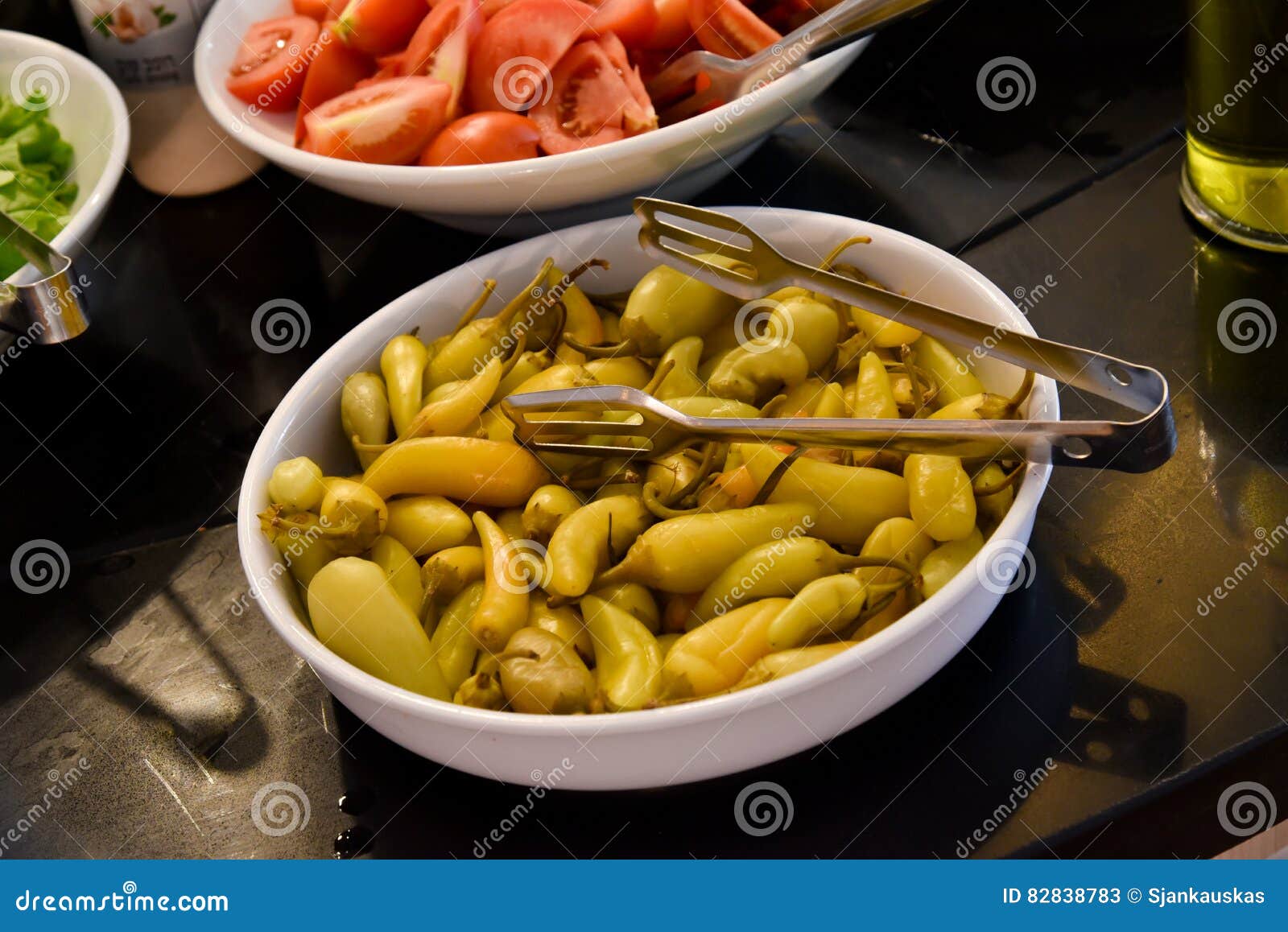 Green pepper, catering stock image. Image of lunch, nutritious 82838783
