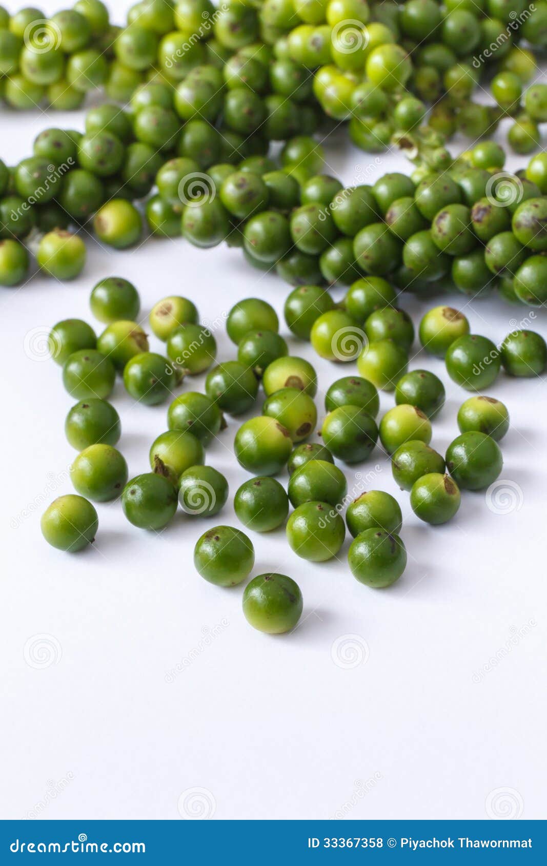 Green peppercorns stock photo. Image of plant, grain 33367358