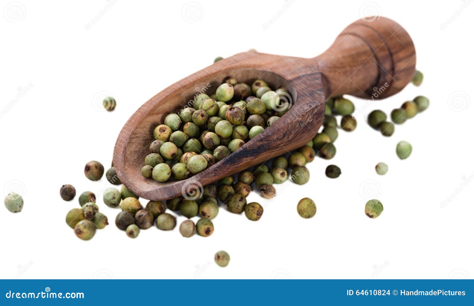 Green Peppercorns (isolated on White) Stock Photo Image of pepper