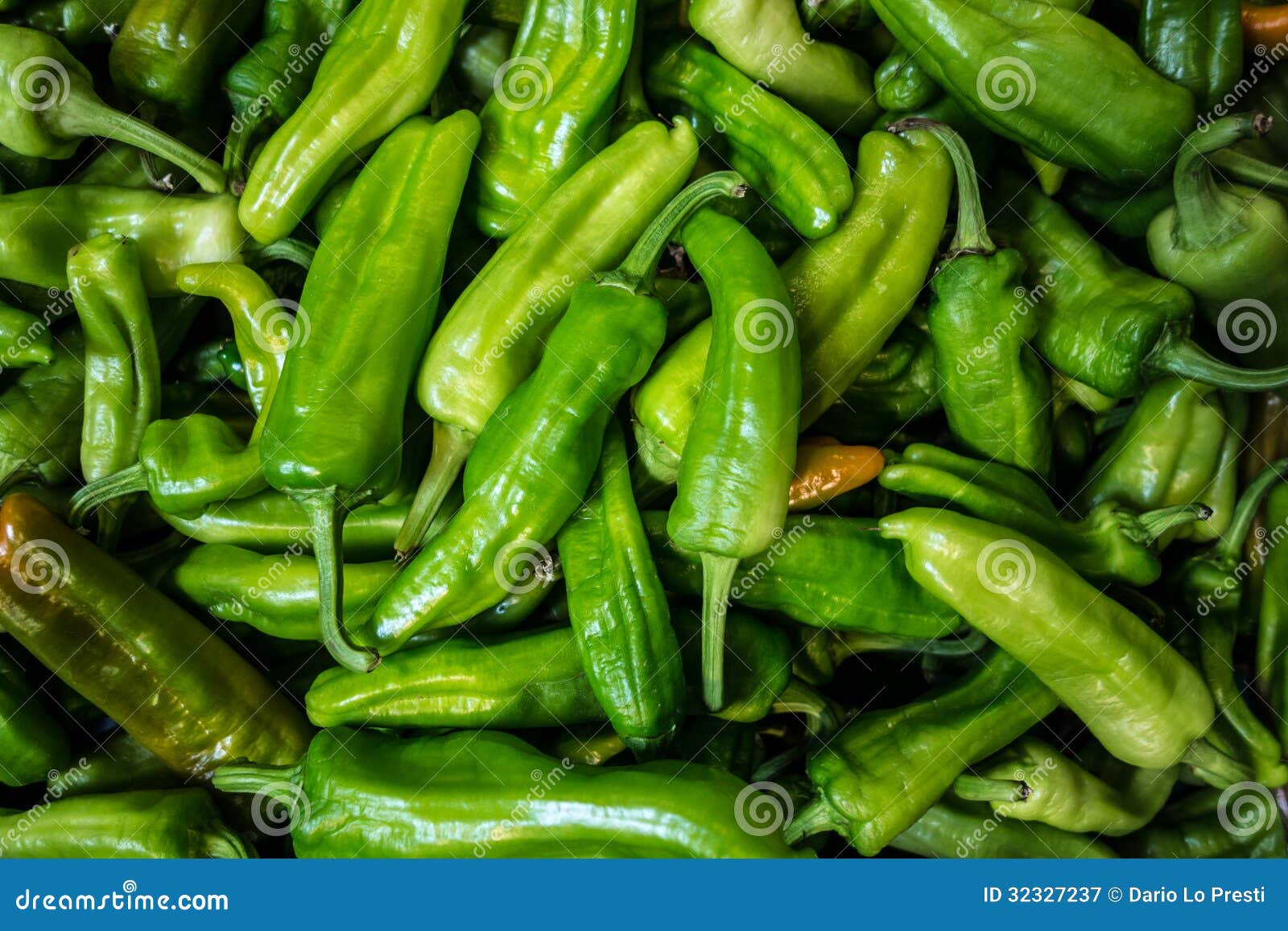 Green peppers stock image. Image of colorful, cook, capsaicin 32327237