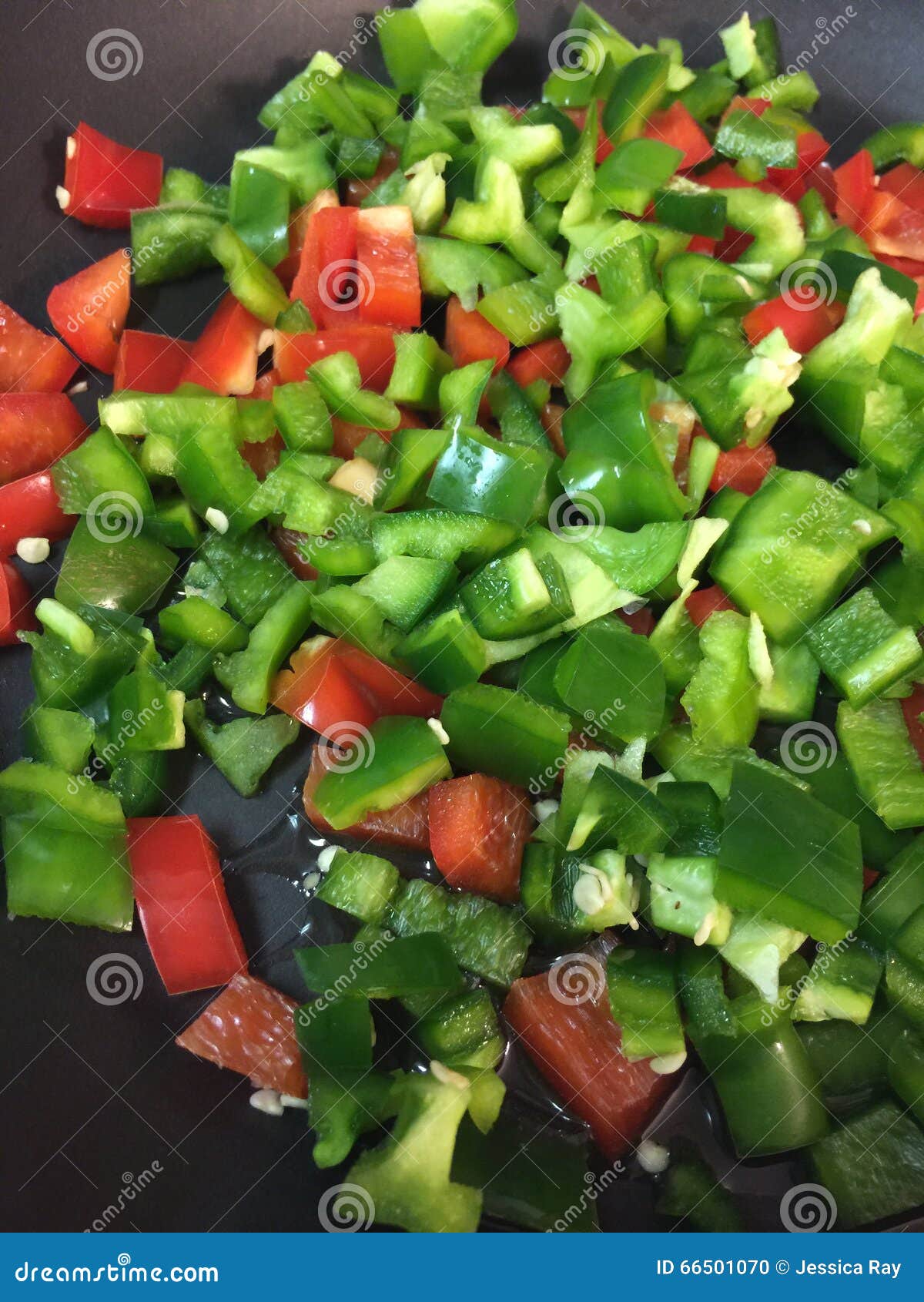 green peppers red peppers jalenpeÃÂ±os sautÃÂ©ed with olive oil