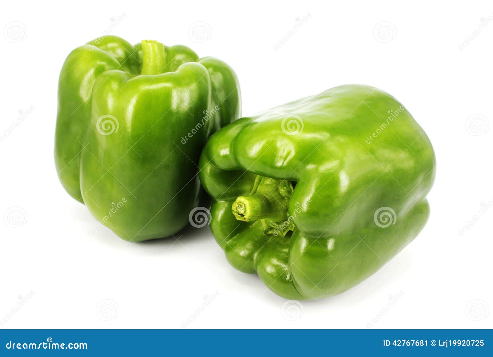 Green peppers stock image. Image of nutrition, harvest 42767681