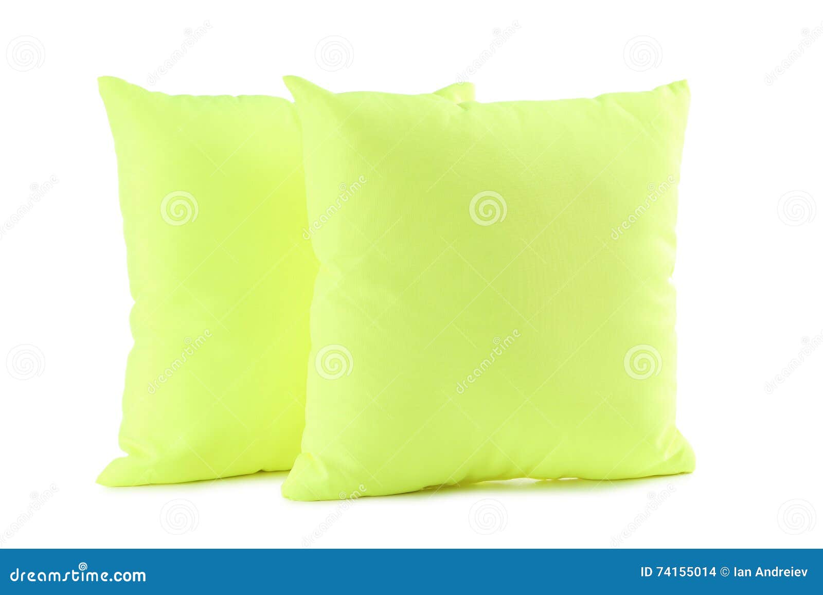 Green pillow stock photo. Image of cushion, blanket, background 74155014