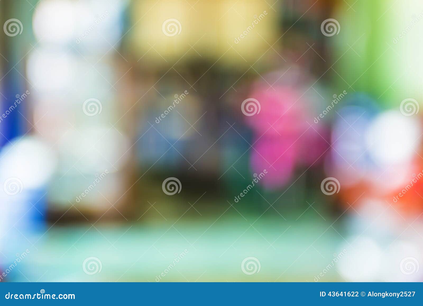 Green Pink Room Blurred Background Stock Photo Image of wall, pink