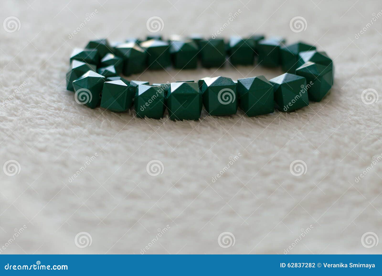 Green plastic bracelet stock photo. Image of jewelry 62837282