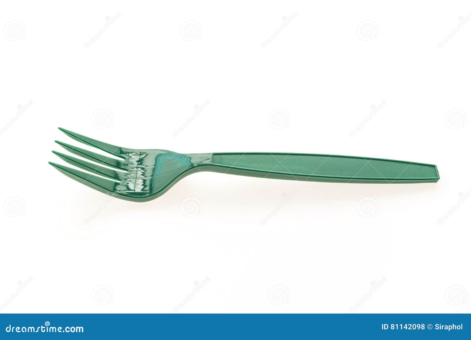 Green plastic forks stock photo. Image of isolated, green 81142098