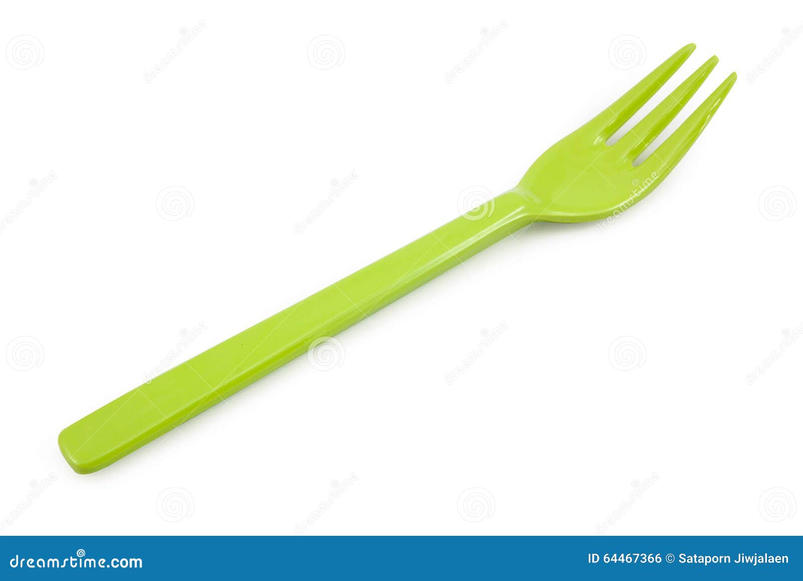 Green Plastic Forks Isolated on White Background Stock Photo Image of