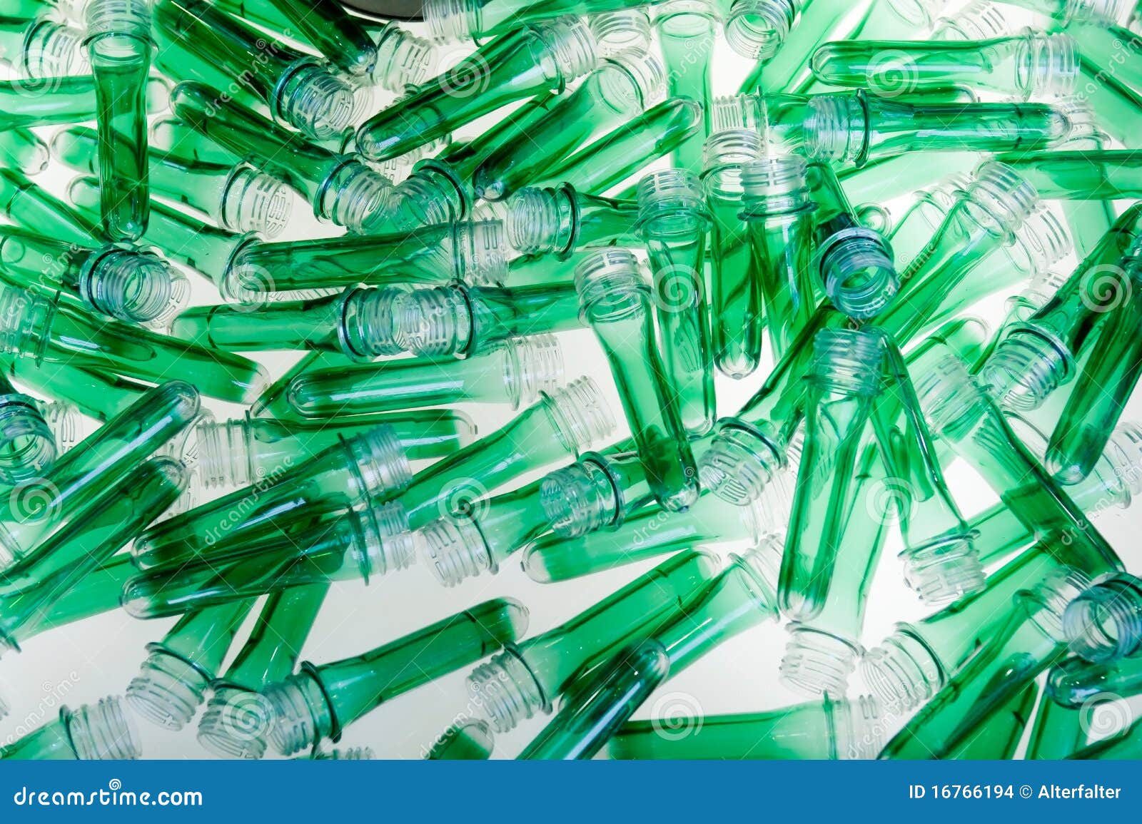 Green plastic tubes stock photo. Image of tubes, reusable 16766194