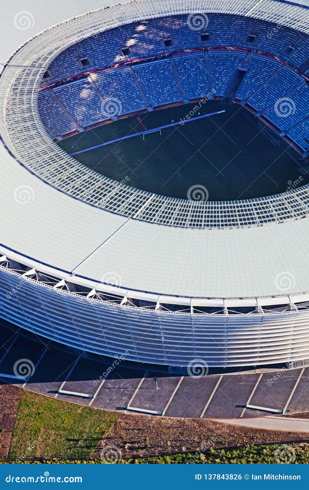 Green Point Stadium. Cape Town Stock Photo Image of front, aerial