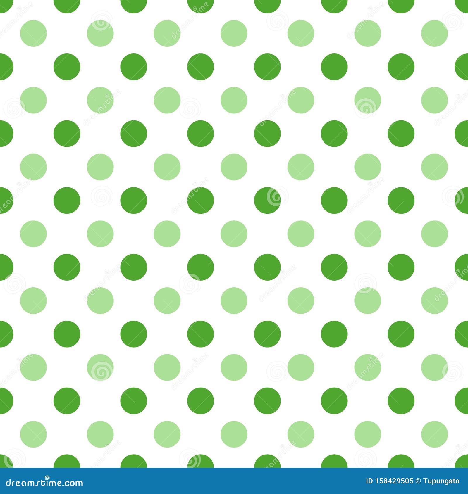 Green polka dots stock vector. Illustration of tile - 158429505