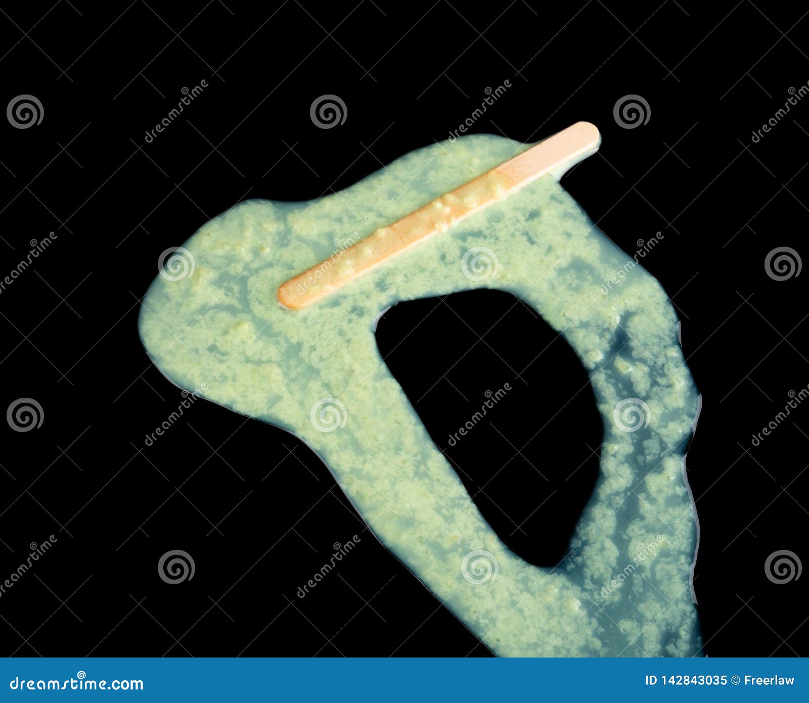 Red And Green Popsicle Sticks Background. RoyaltyFree Stock