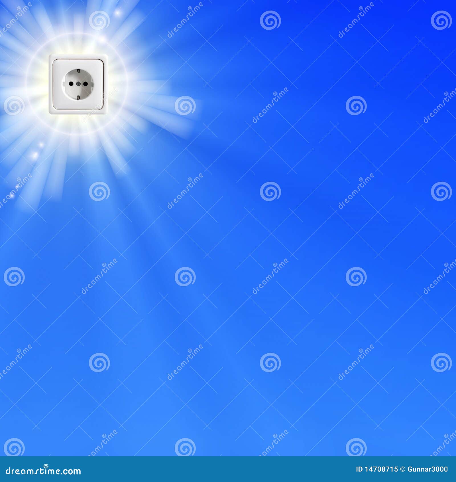 Green power supply stock image. Image of outlet, concept 14708715