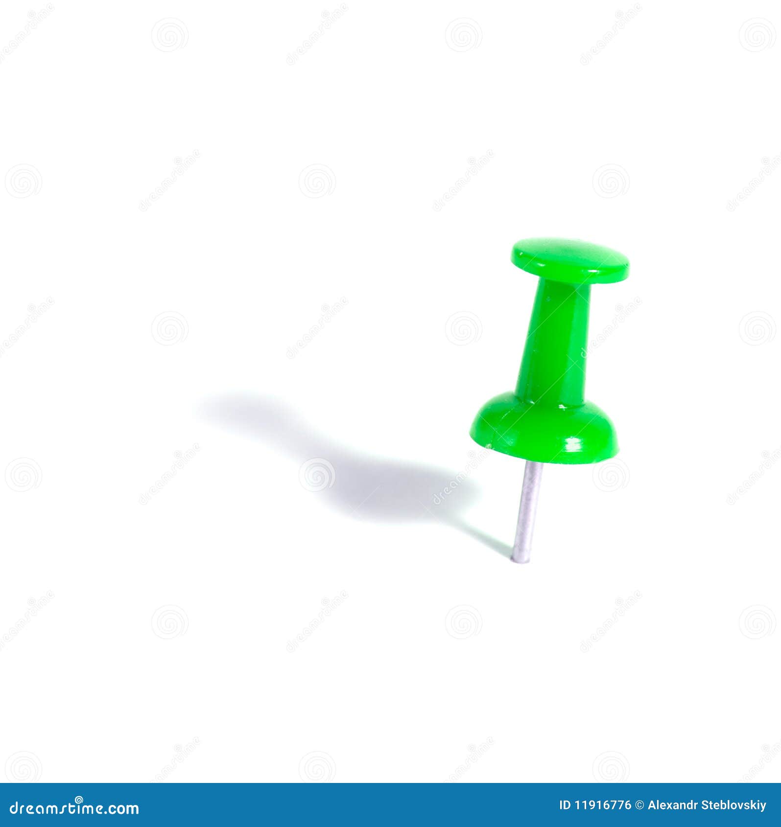 Green push pin stock photo. Image of clip, tack, macro 11916776