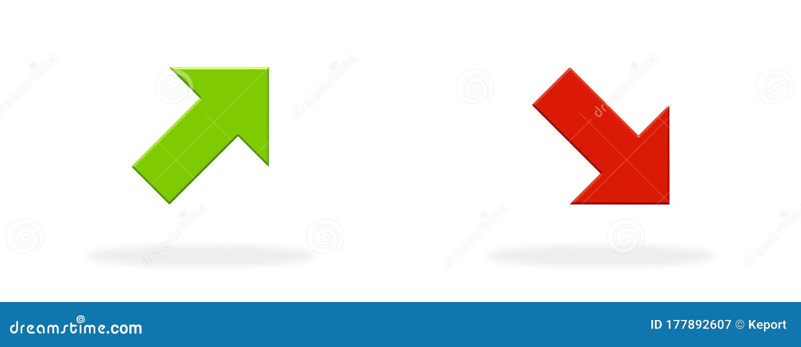 Arrows Up And Down With Green And Red Color Stock Illustration Illustration Of Downward Business Arrows Up And Down With Green And Red Color Stock Illustration Illustration Of Downward Business
