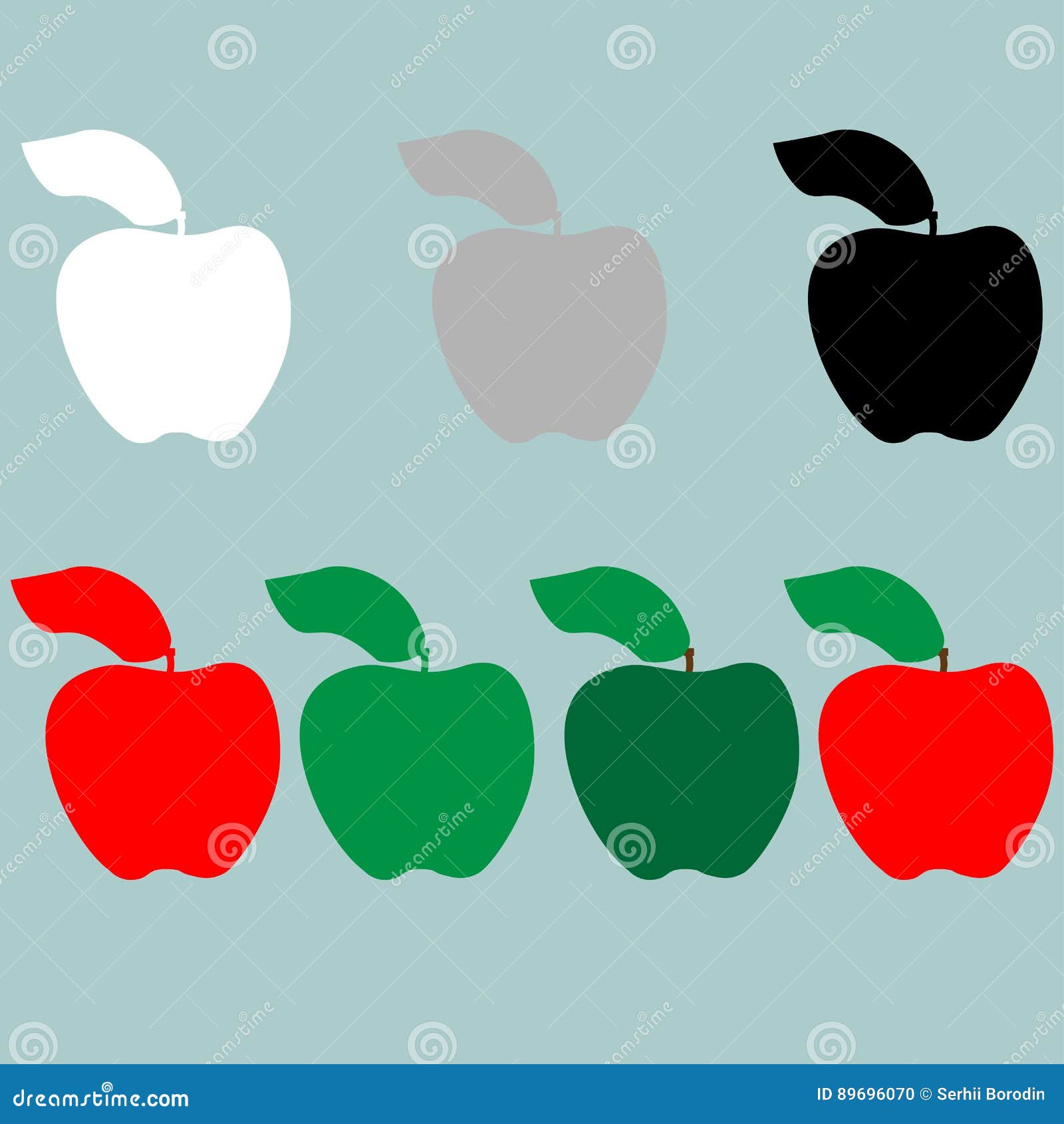 Red apple icon - Free red site logo icons