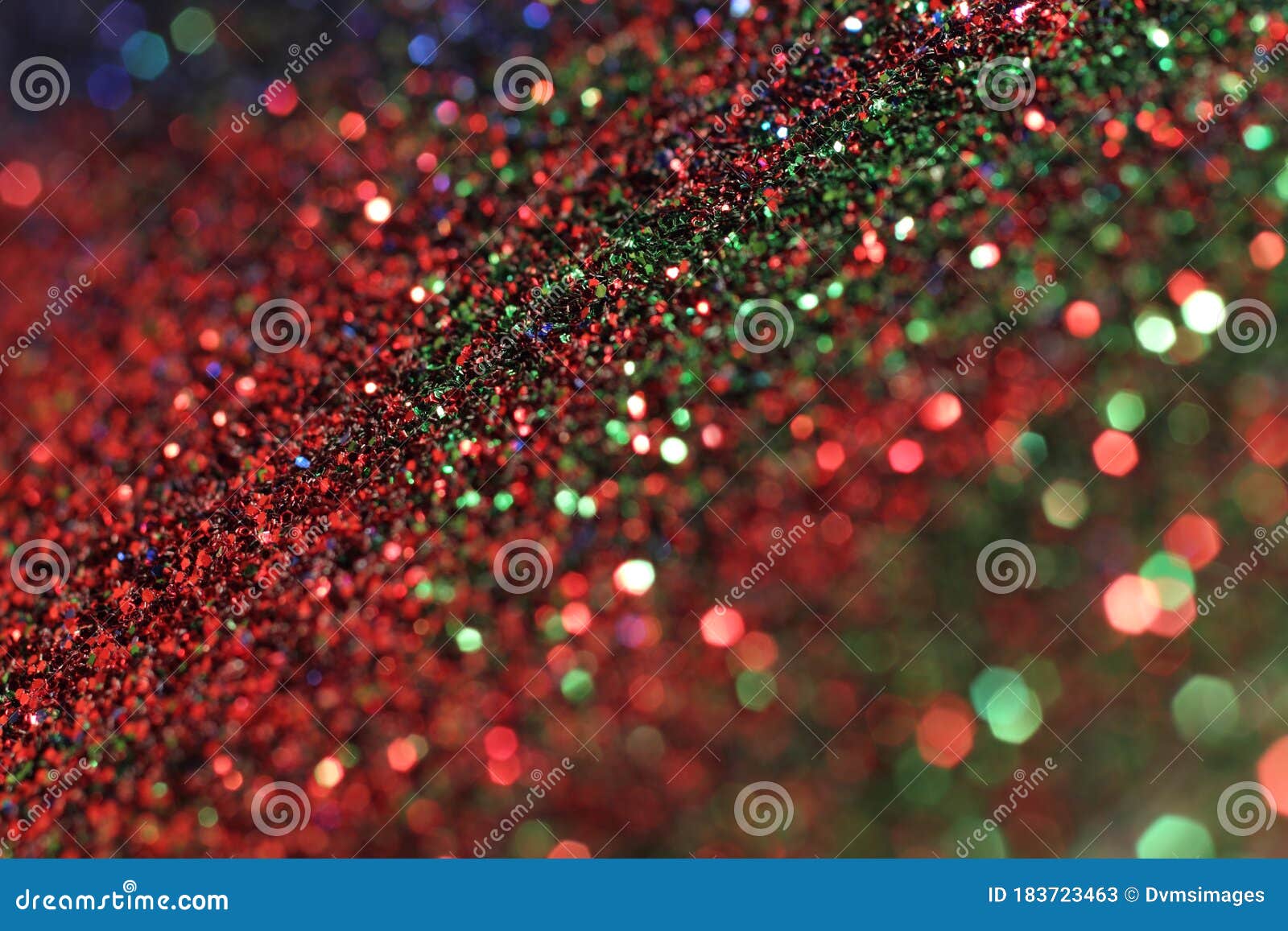 Green Red Glitter and Bokeh Background Stock Image Image of glitter