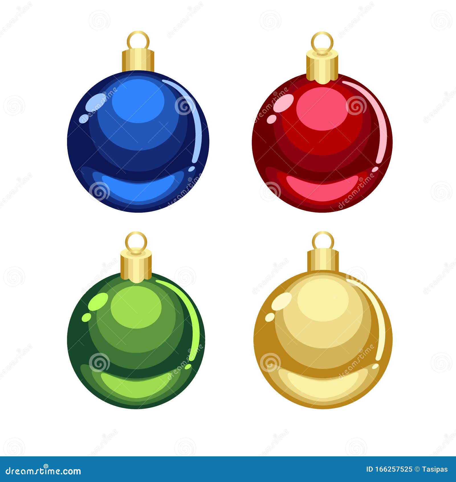 christmas ornaments cartoon