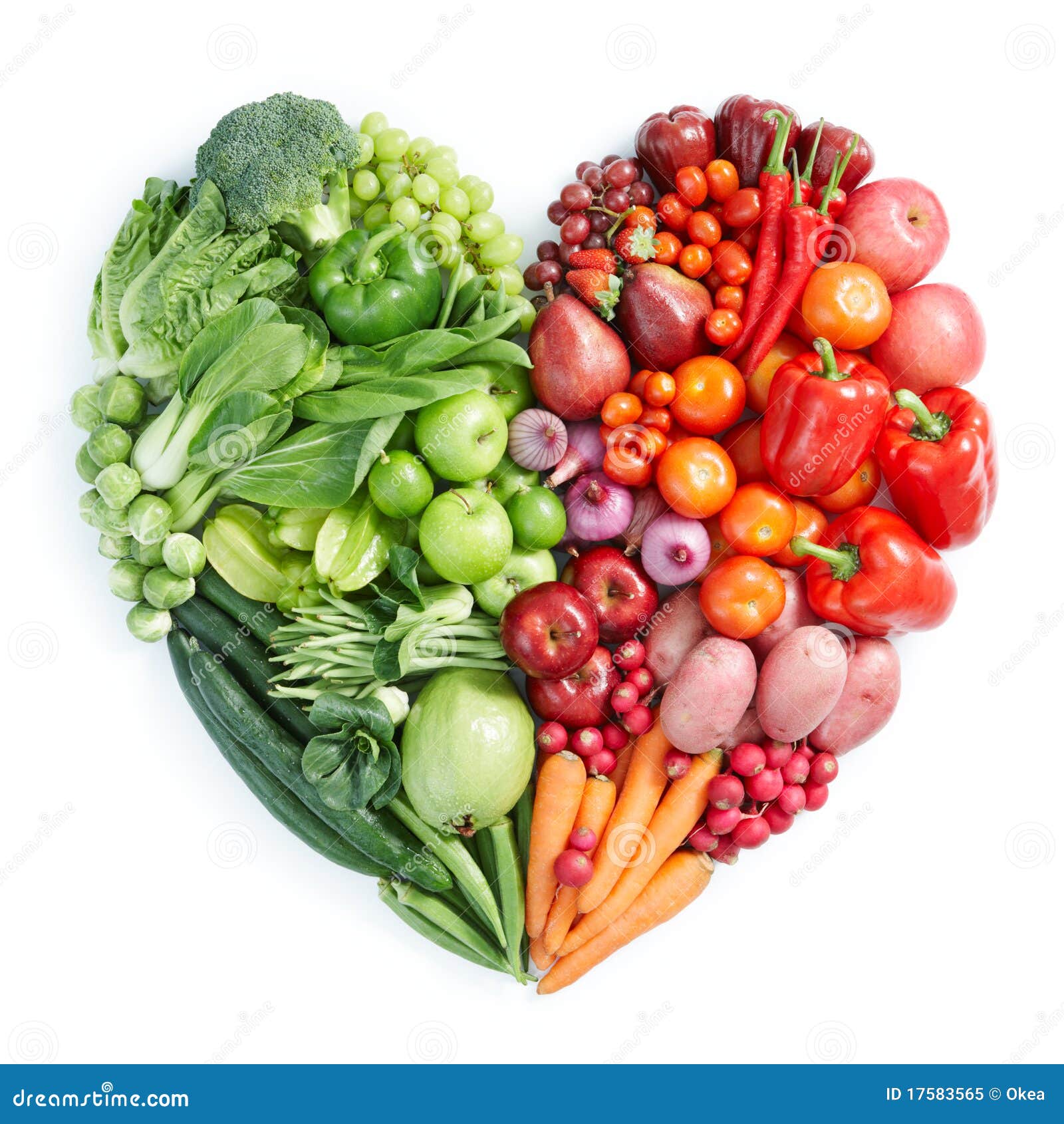 Green and red healthy food stock image Image of white Green and red healthy food stock image Image of white