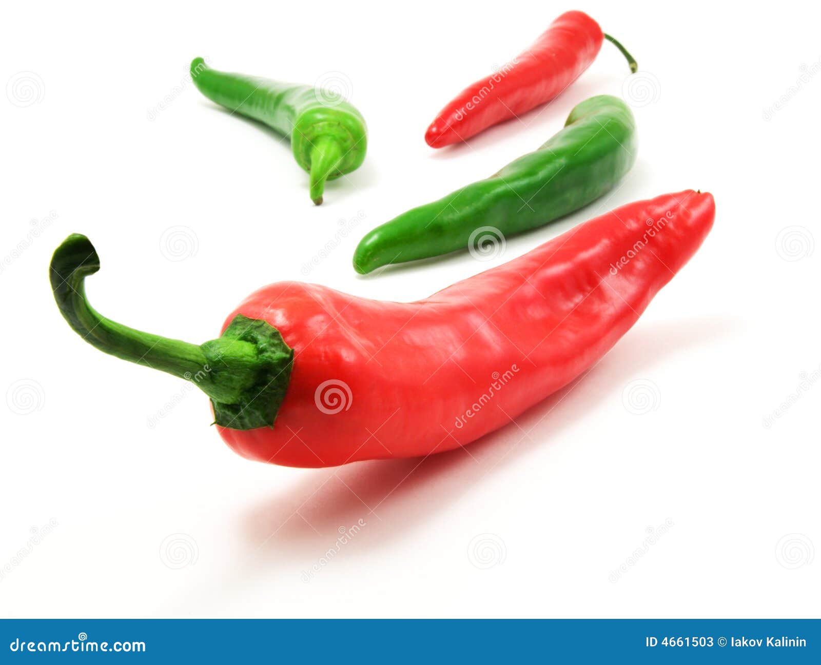 Green and red peppers stock image. Image of cayenne, culture 4661503