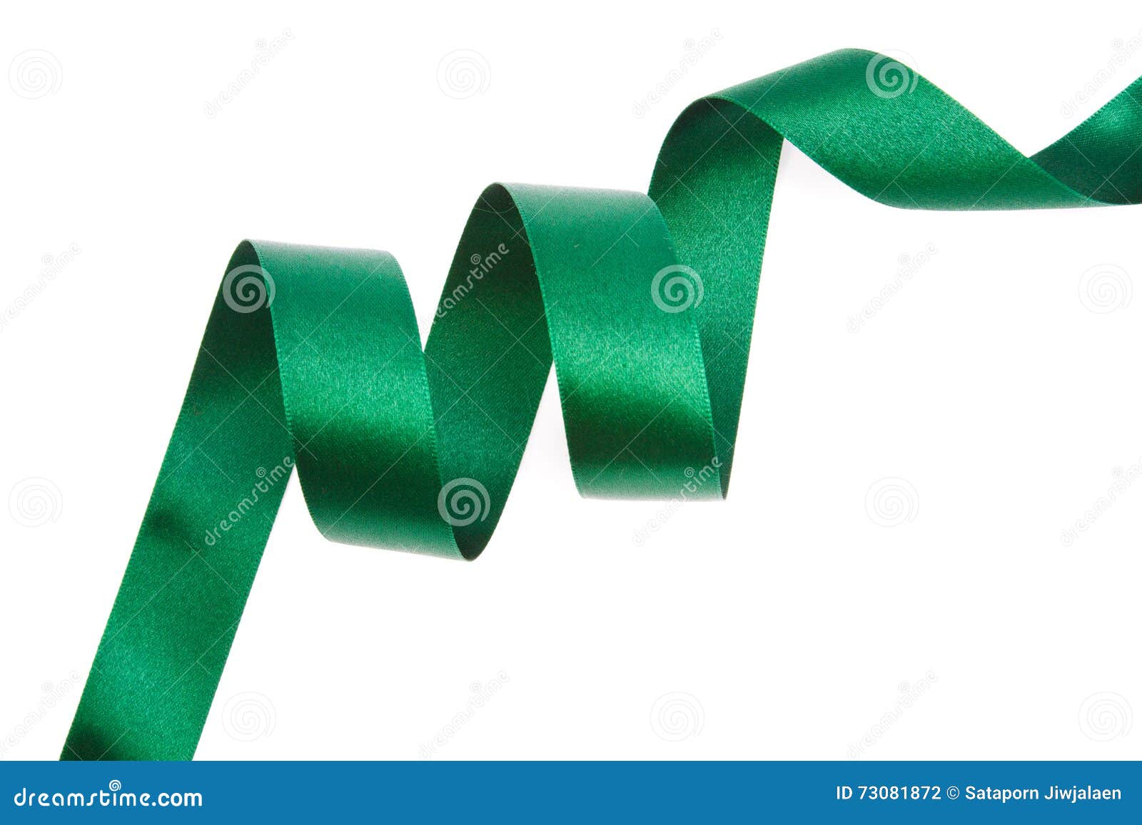 Green ribbons stock photo. Image of party, decoration 73081872