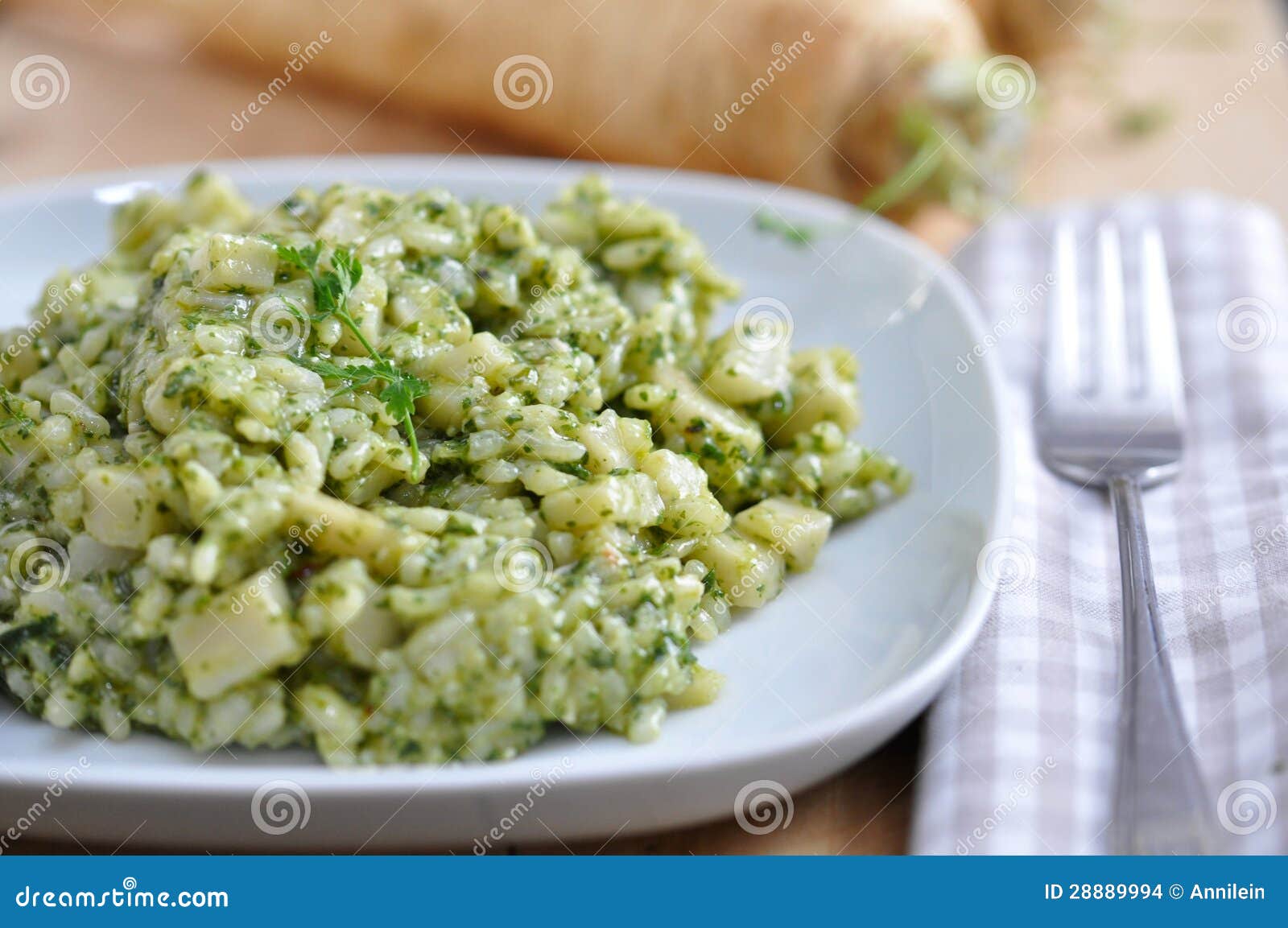 Green Risotto stock photo. Image of dinner, heap, italy 28889994