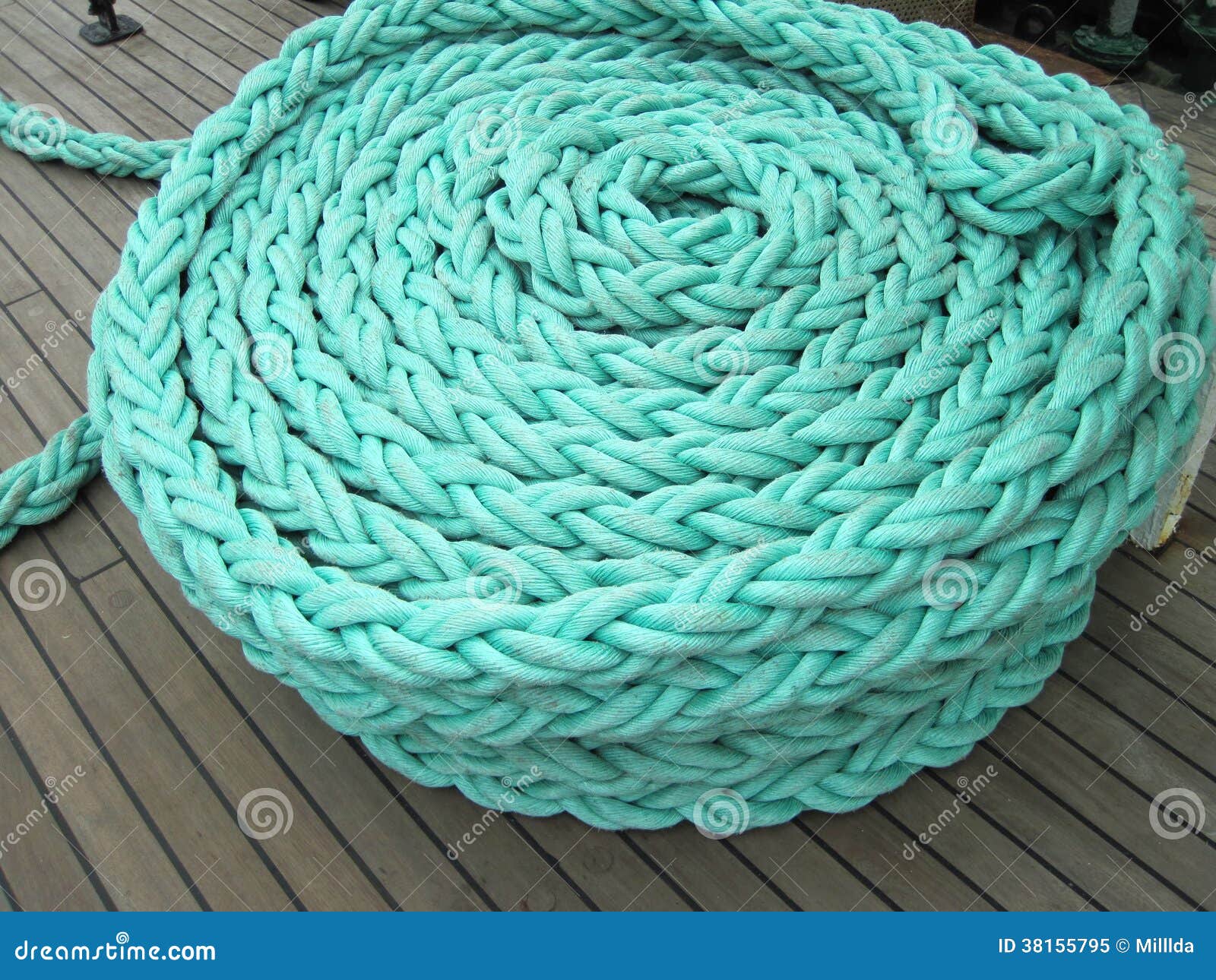 Green rope stock image. Image of wooden, background, fiber 38155795