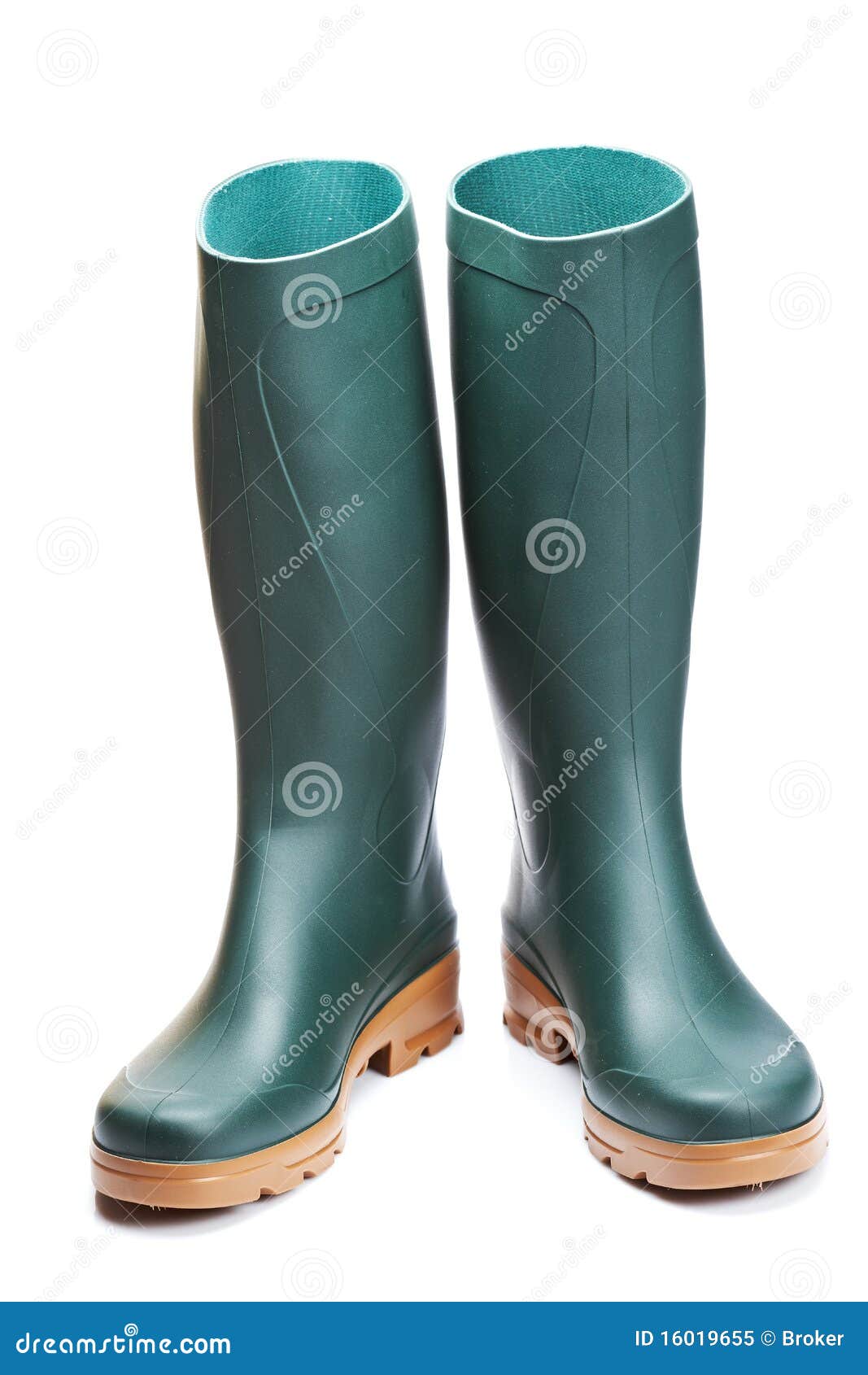 Green rubber boots stock image. Image of foot, protective 16019655