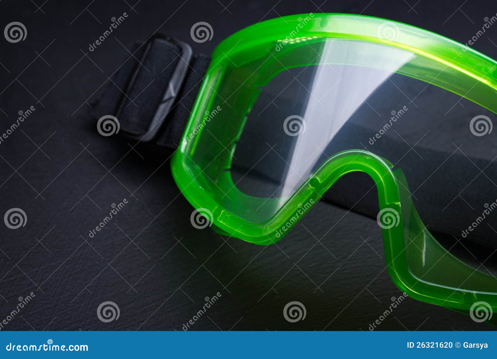 Green safety eye shields stock photo. Image of protective 26321620