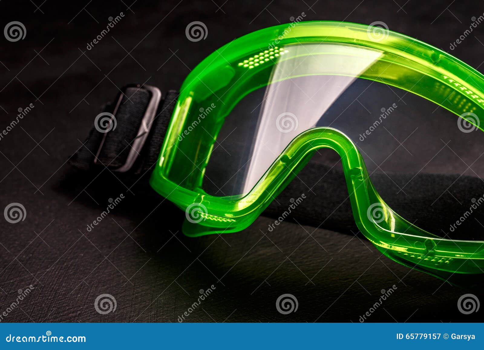 Green safety eye stock image. Image of plastic, spectacles 65779157