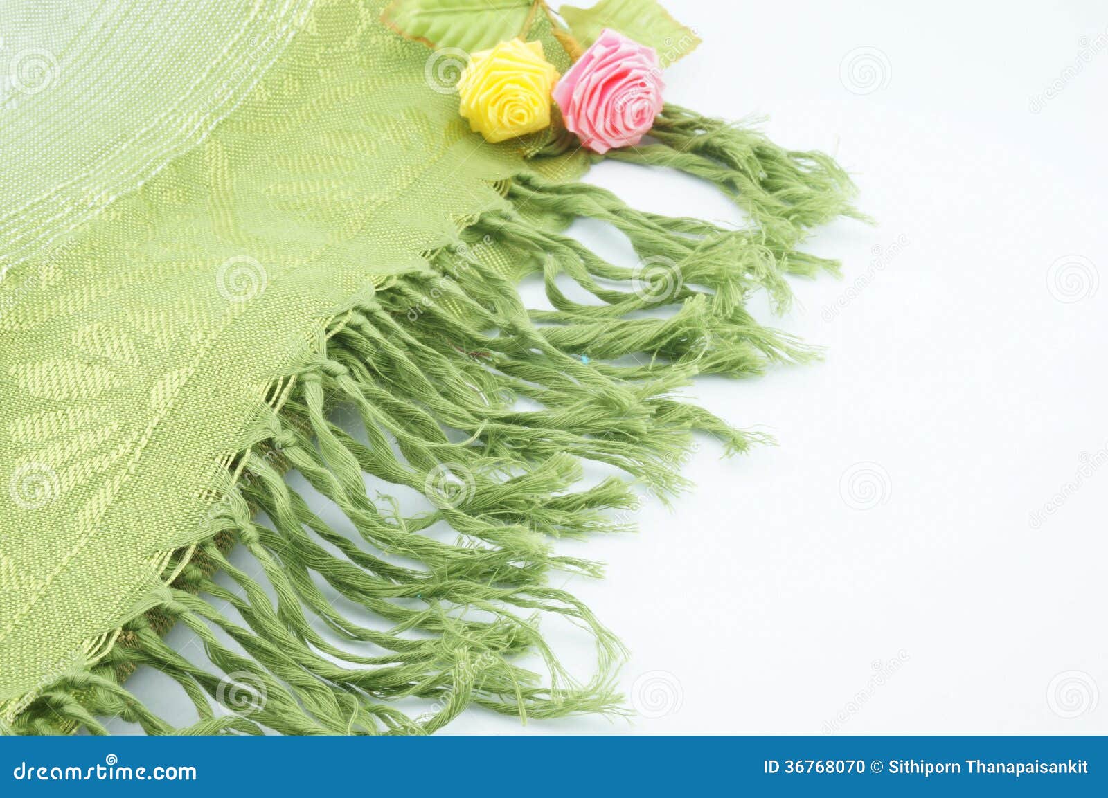 Green scarf for neck stock photo. Image of beautiful 36768070