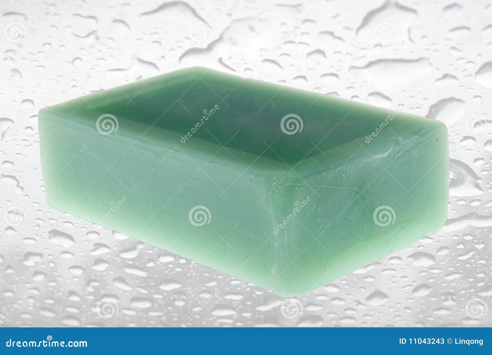 green scented soaps
