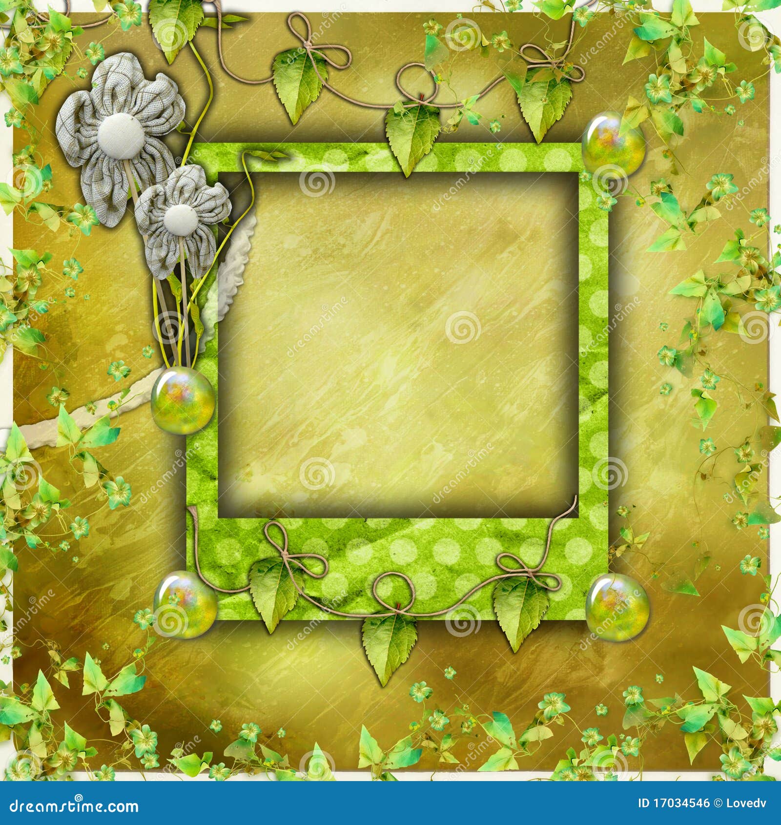 Green Scrapbook Photo Album Royalty Free Stock Image Image 17034546